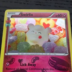 Swirlix RC19/RC32 Pokemon Generations XY Uncommon Radiant Collection Card MP - Image 2