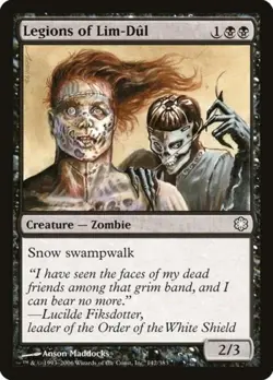 Legions of Lim-Dul - Medium Play MTG Coldsnap Theme Deck Reprints - Image 1