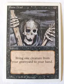 MTG MAGIC 1994 - RAISE DEAD - SORCERY - REVISED EDITION - ENG - Image 1
