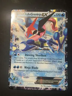 Ash-Greninja EX - (XY Black Star Promos) XY133 Jumbo Cards Holo - Image 1