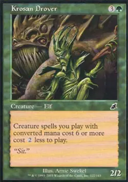 Krosan Drover - Medium Play MTG Scourge - Image 1