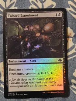 Twisted Experiment FOIL Dominaria Remastered MTG Magic - Image 1