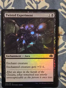 Twisted Experiment FOIL Dominaria Remastered MTG Magic - Image 2
