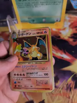 Pokemon Karte Card Holo Wotc japanese Glurak Charizard Expansion Base Set - Image 4