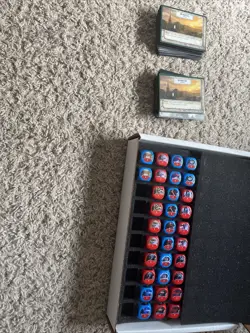Star Wars Destiny FFG Kylo Ren and Rey Starter sets With Card Sleeves all Dice - Image 1