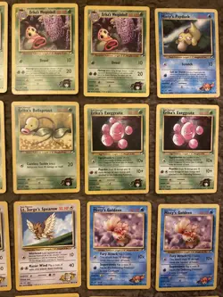Pokemon Gym Heroes 54 Card Lot - Rare Uncommon Erika Misty Blaine Lt Surge Sabri - Image 4