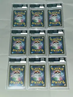 PSA10 Yu Nagaba Eevees Promo Set 9 Complete Pokemon Card Game Special Limited - Image 2