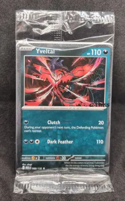 Pokemon Card TCG Yveltal 088/132 Sealed Promo Mega Evolution - Image 1