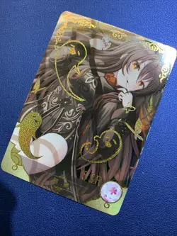 Hu Tao Genshin Impact Hot SSR Doujin Foil Goddess Story 5M03-64 Anime Waifu Card - Image 3