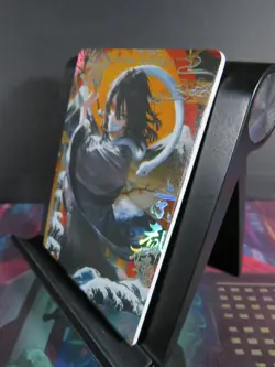 Iguro Obanai Scenic Rare Card Demon Slayer Time Strata CCG Collectible - Image 2