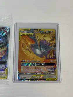 Pokemon TCG Moltres & Zapdos & Articuno GX SM210 & 44/68 Cards - Image 2