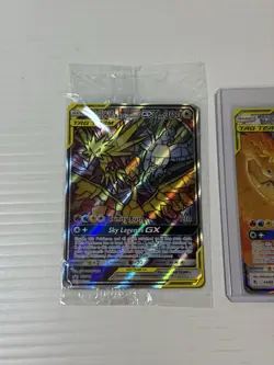 Pokemon TCG Moltres & Zapdos & Articuno GX SM210 & 44/68 Cards - Image 3