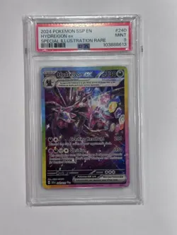 PSA 9 Hydreigon ex 240/191 Surging Sparks Pokemon Rare SIR Special Alt Art MINT - Image 1