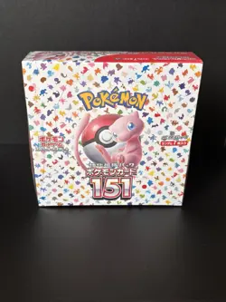 Pokemon 151 Japanese Booster Box SV2a Brand New Factory Sealed Wrapped - Image 1