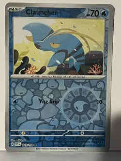 Clauncher - Reverse Holo 049/198 SV01: Scarlet & Violet Base Set NM Pokemon Fast - Image 1