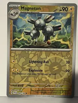Magneton Reverse Holo 064/198 SV01: Scarlet & Violet Base Set NM Pokemon Fast Sh - Image 1