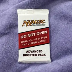 1x ENGLISH MAGIC THE GATHERING ADVANCED BOOSTER PACK - 2003 - NEW FACTORY SEALED - Image 1
