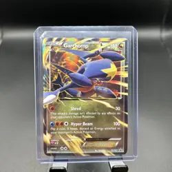 Pokemon Garchomp EX XY167 Black Star Promo Ultra Rare Holo - Image 1