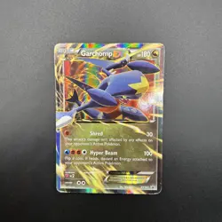 Pokemon Garchomp EX XY167 Black Star Promo Ultra Rare Holo - Image 3