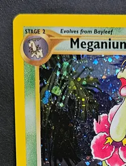 POKEMON 1ST EDITION MEGANIUM HOLO M-NM UNPLAYED Neo Genesis 11/111 CLEAN - Image 3