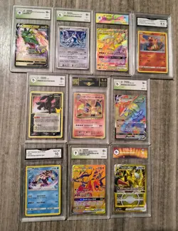 Lotto Carte Pokemon Gradate e Raw Vintage e recenti +Regalo - Image 3