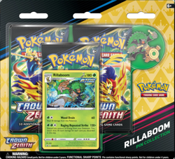 Pokemon CROWN ZENITH Pin Collection RILLABOOM (ENGLISH) - Image 1