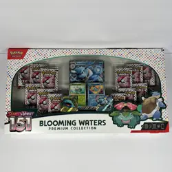 Pokemon TCG Scarlet Violet 151 Blooming Waters Premium Collection Box - Lot of 2 - Image 1