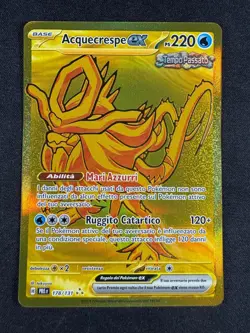 Pokemon - Acquecrespe Ex 178/131 - Evoluzioni Prismatiche - Holo ITA Gold - Image 1
