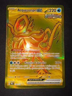 Pokemon - Acquecrespe Ex 178/131 - Evoluzioni Prismatiche - Holo ITA Gold - Image 2