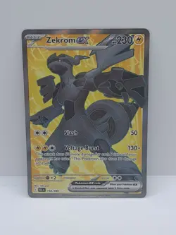 Zekrom Ex 158/086 - Ultra Rare - Black Bolt - Pokemon TCG - MINT - Image 1