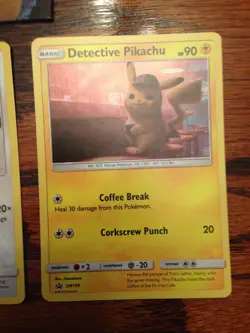 Pokemon Detective Pikachu & Holo Lickitung Exclusive Rare Theater Pack - Image 3