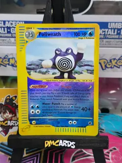 Pokemon Poliwrath 24/165 Reverse Holo | Expedition Inglese Vintage | Near Mint - Image 1