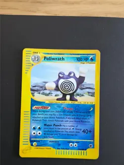 Pokemon Poliwrath 24/165 Reverse Holo | Expedition Inglese Vintage | Near Mint - Image 3