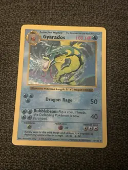 Pokemon TCG Gyarados Base Set Shadowless Holo Foil Near Mint NM Unplayed - Image 4