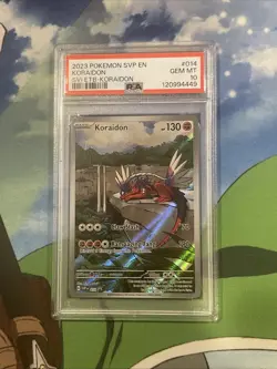 2023 POKEMON SVP EN-SV BLACK STAR PROMO #014 KORAIDON PSA 10 SVI ETB-KORAIDON - Image 1