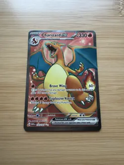 Charizard ex 183/165 Pokemon TCG Scarlet & Violet 151 Ultra Rare Full Art NM - Image 1