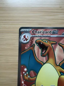 Charizard ex 183/165 Pokemon TCG Scarlet & Violet 151 Ultra Rare Full Art NM - Image 2