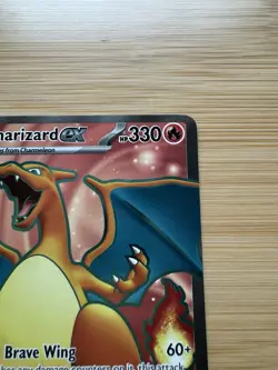 Charizard ex 183/165 Pokemon TCG Scarlet & Violet 151 Ultra Rare Full Art NM - Image 3