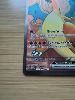 Charizard ex 183/165 Pokemon TCG Scarlet & Violet 151 Ultra Rare Full Art NM - Image 4