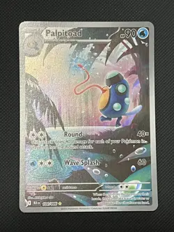 Palpitoad Illustration Rare 104/086 Near Mint Black Bolt White Flare Pokemon TCG - Image 1