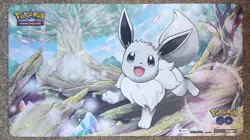 Pokemon Go Strahlendes Evoli Radiant Eevee Playmat Spielmatte Shiny Glanzend - Image 1