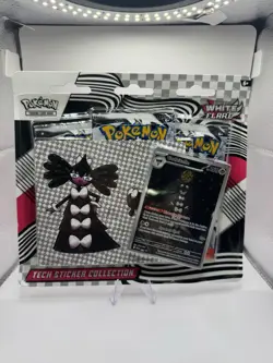Pokemon TCG White Flare Tech Blister Collection 3 Packs - Factory Sealed - Image 1