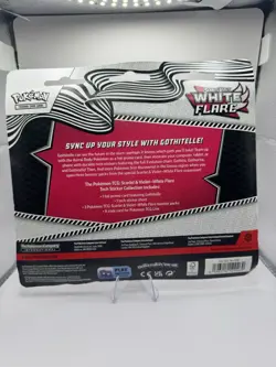 Pokemon TCG White Flare Tech Blister Collection 3 Packs - Factory Sealed - Image 2