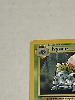 VTG Pokemon TCG Ivysaur 30/102 Base Set Non-Holo Unlimited WOTC 1999 NICE LOOK!! - Image 4