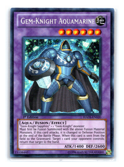 Gem-Knight Aquamarine - HA05-EN020 - Secret Rare - 1st Edition Yugioh - Image 1