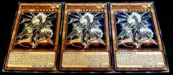 3x Regenesis Dragon Mint Condition Yu-Gi-Oh! Playset [ALIN-EN015] - Image 1