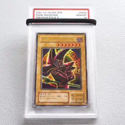 Yu-Gi-Oh PSA10 Dark Magician P4-02 Ultra Rare Premium Pack 4 Japanese PS185 - Image 1