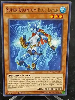 Yu-Gi-Oh! Super Quantum Blue Layer WIRA-EN032 R MP - Image 1