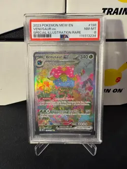 2023 Pokemon Venusaur EX PSA GRADE 8 Card 198/165 FROM 151 set - Image 1
