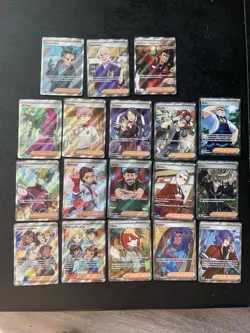Pokemon Card Lot 18x Card Holo Trainer Full Art Ultra Rares TCG - Image 1